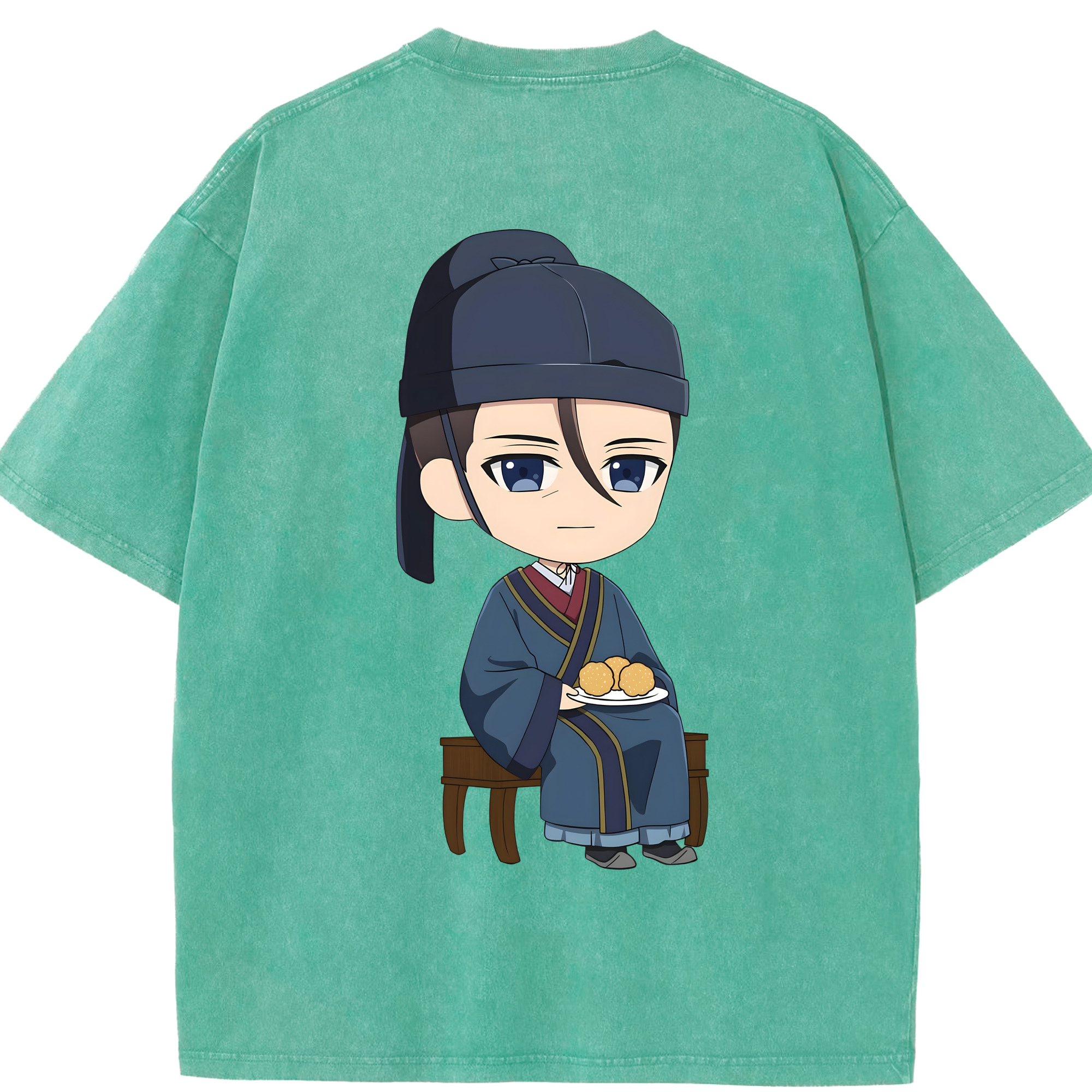 （画像用） 薬屋のひとりごと The Apothecary Diaries 綿100% ヴィンテージ風 半袖Tシャツ（背面プリント）